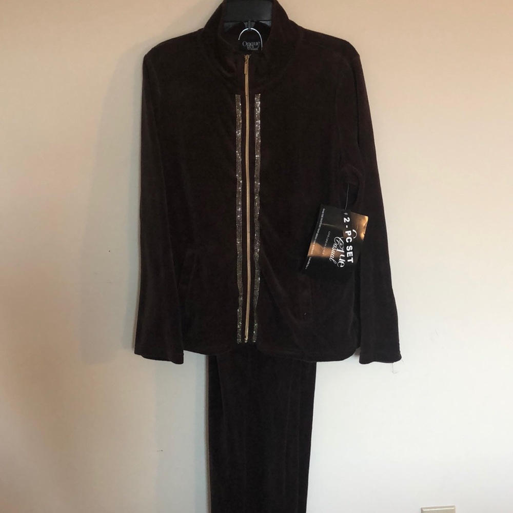 TRENDY & CLASSY “SOFT” 2 PIECE WARM UP SUIT